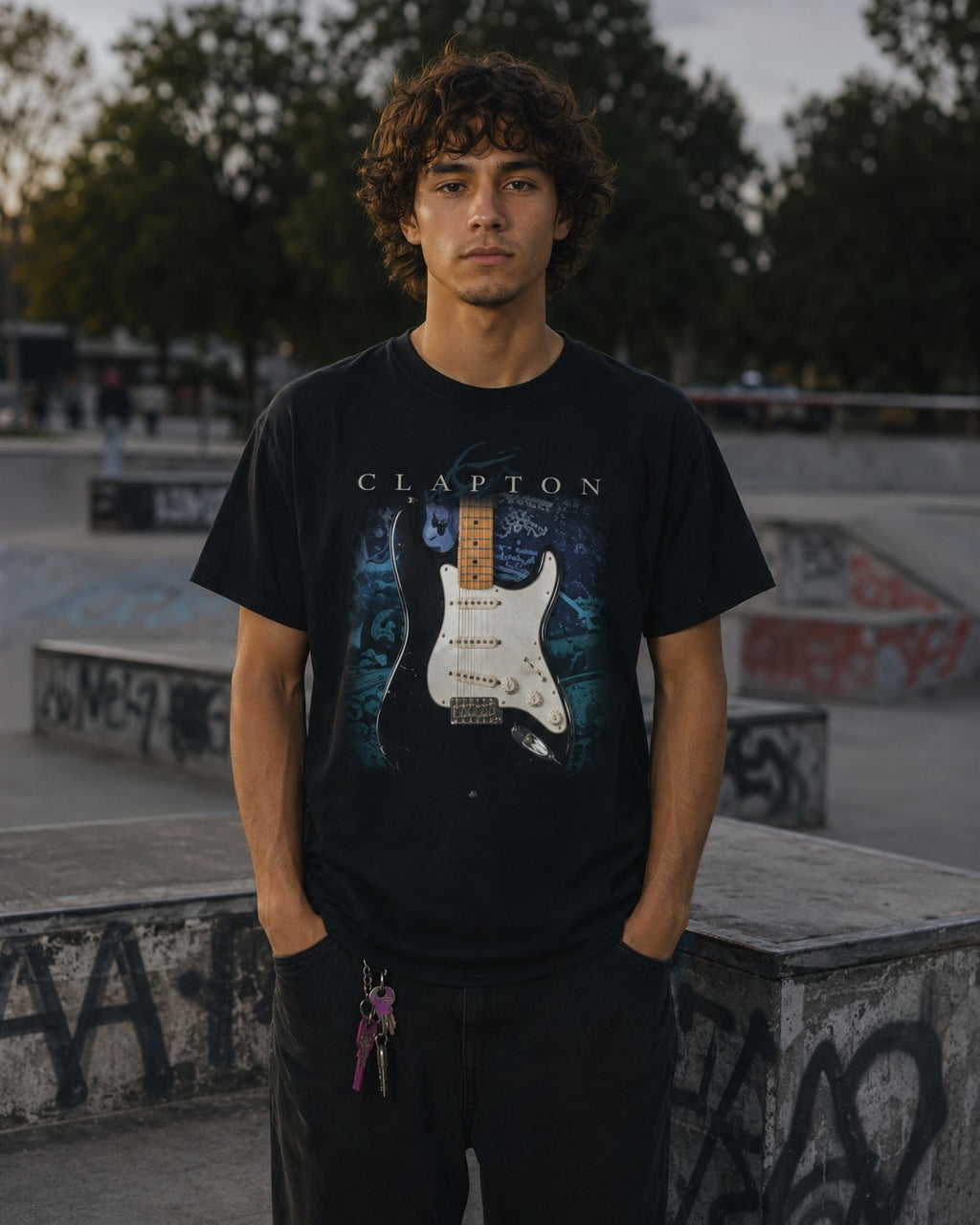 Eric Clapton - Blackie Passes mens tshirt