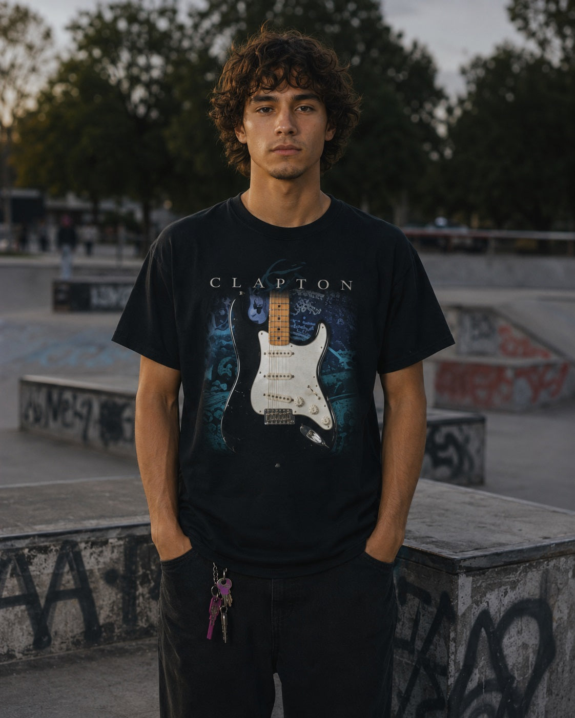 Eric Clapton - Blackie Passes mens tshirt
