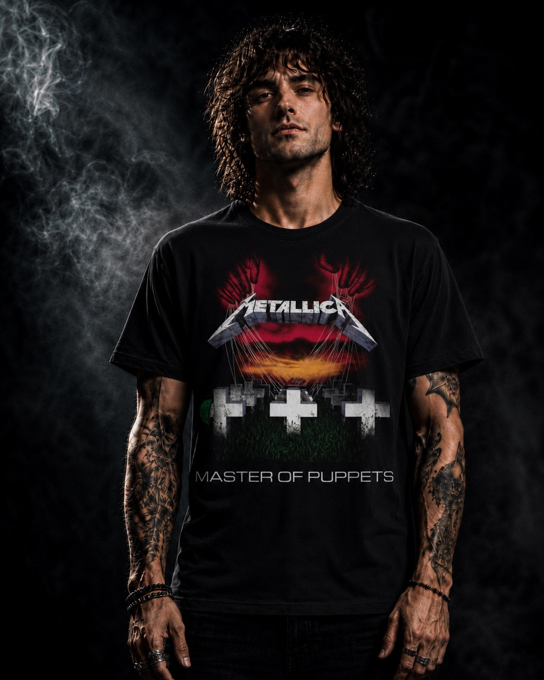 METALLICA - Master of puppets songlist mens tshirt