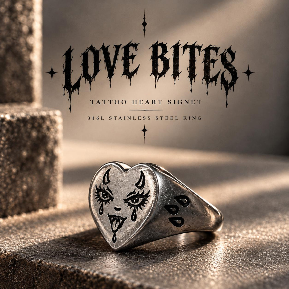 Love Bites - Tatoo Heart collection-