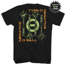 TYPE O NEGATIVE I DON’T WANT TO BE ME GLOW IN THE DARK FRT/BACK BLACK T-SHIRT