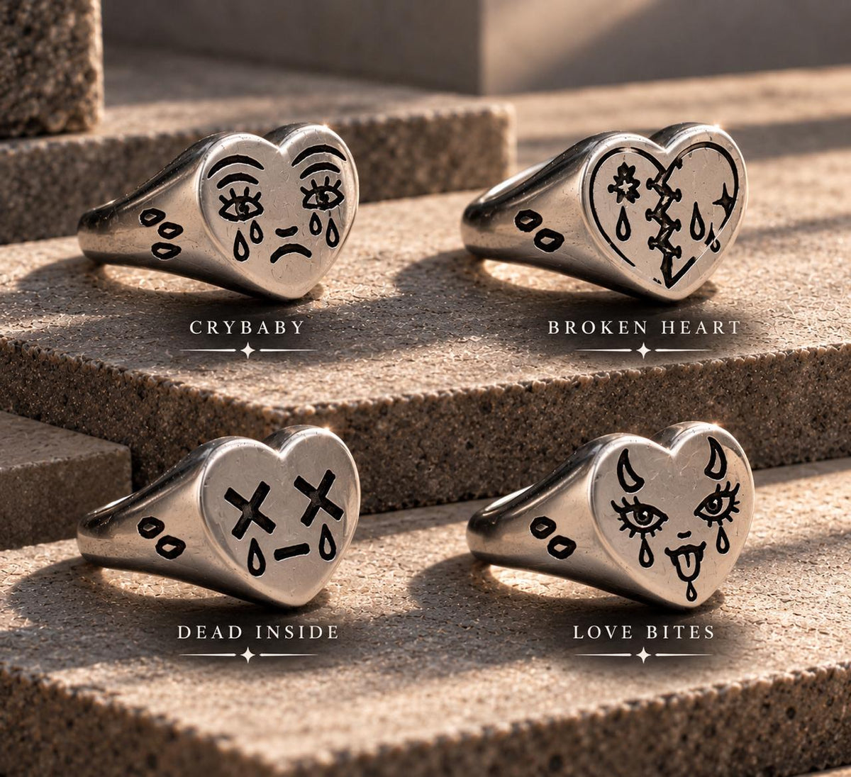 Love Bites - Tatoo Heart collection-