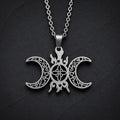 Collar triple luna