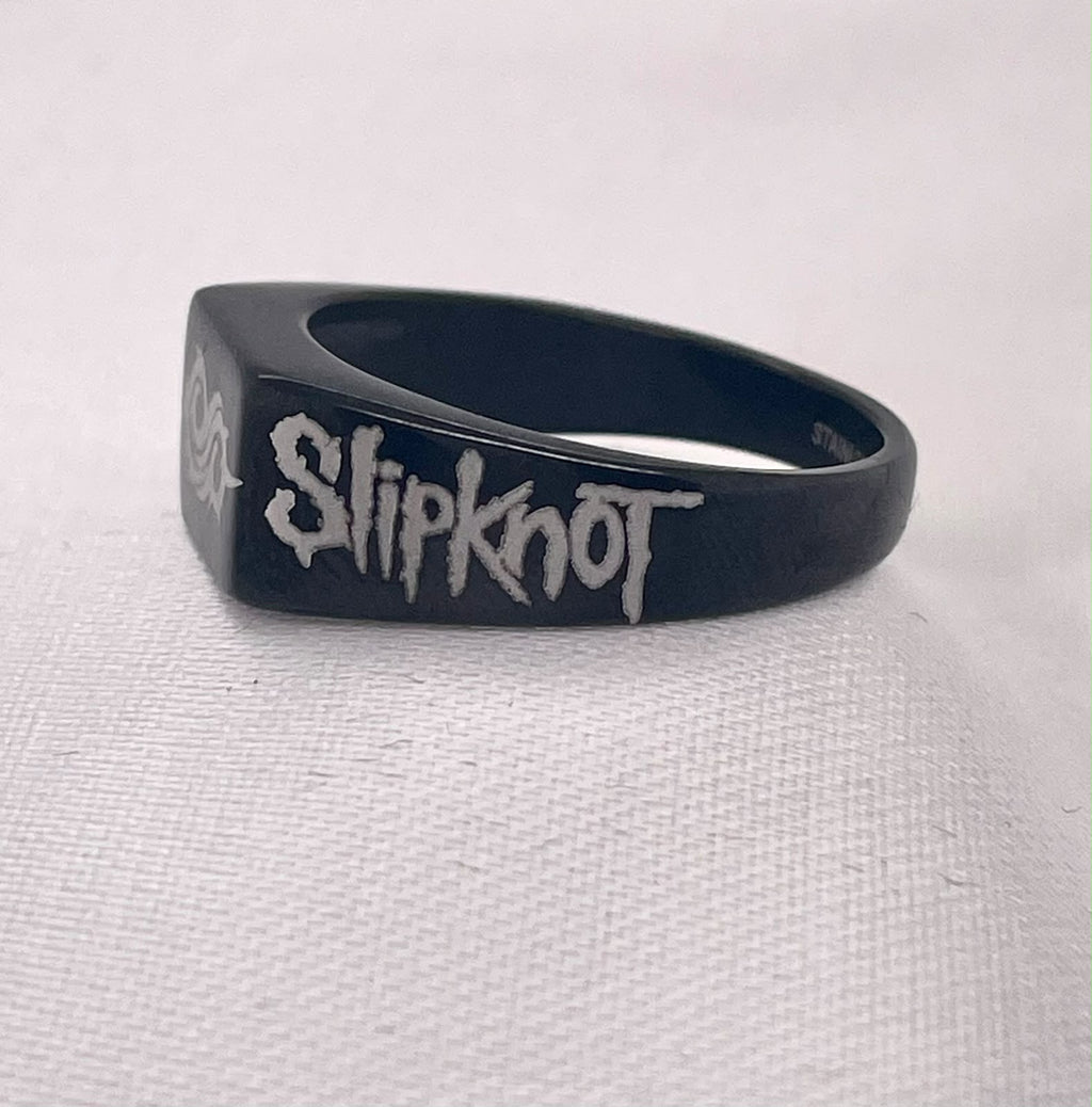 Slipknot stainless steel ring