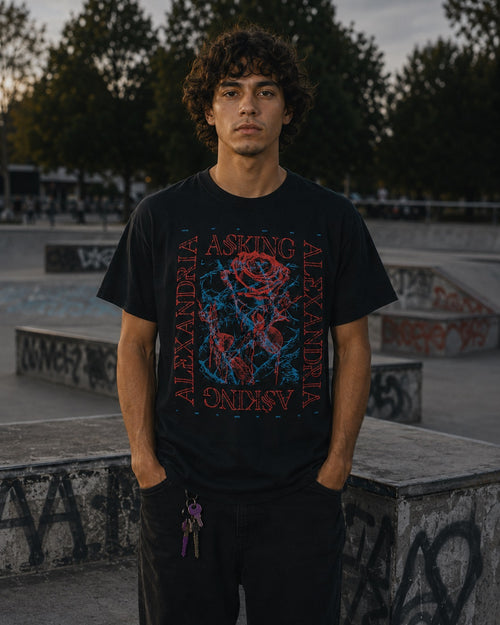 Asking Alexandria - Roses Tee