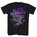 BLACK SABBATH HENRY PURPLE LIGHTENING BLACK T-SHIRT