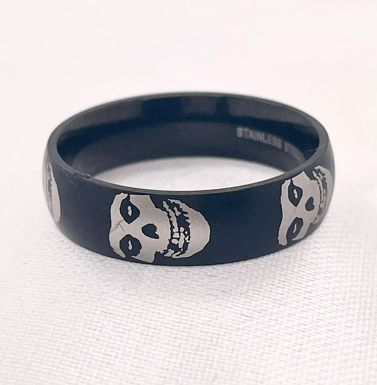 Misfits stainless steel ring