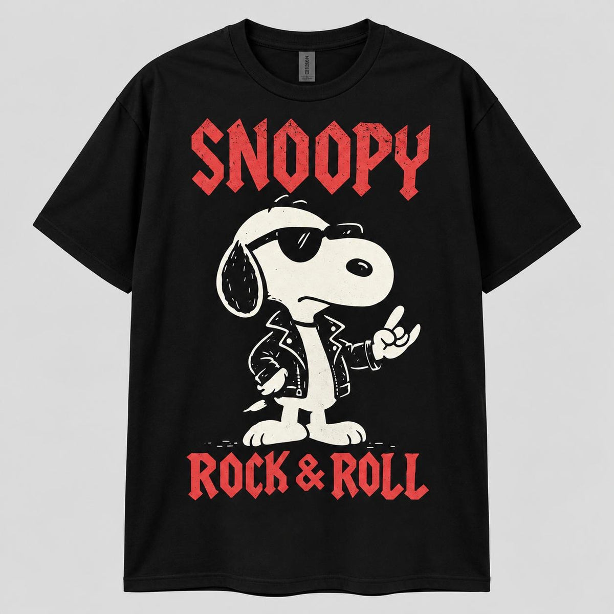 Snoopy Rock and Roll girls tee