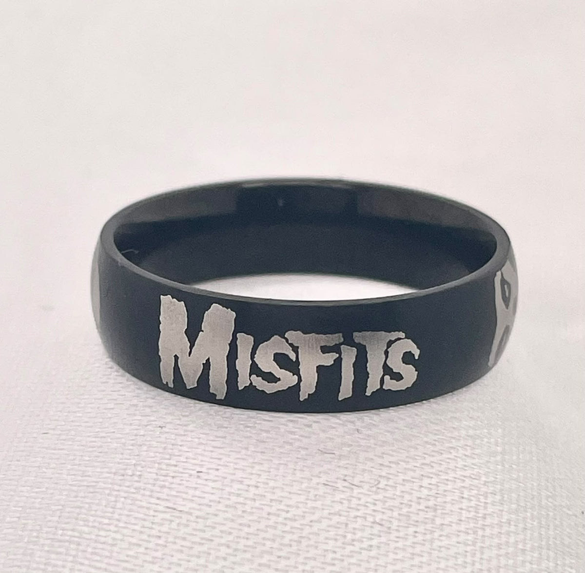 Misfits stainless steel ring