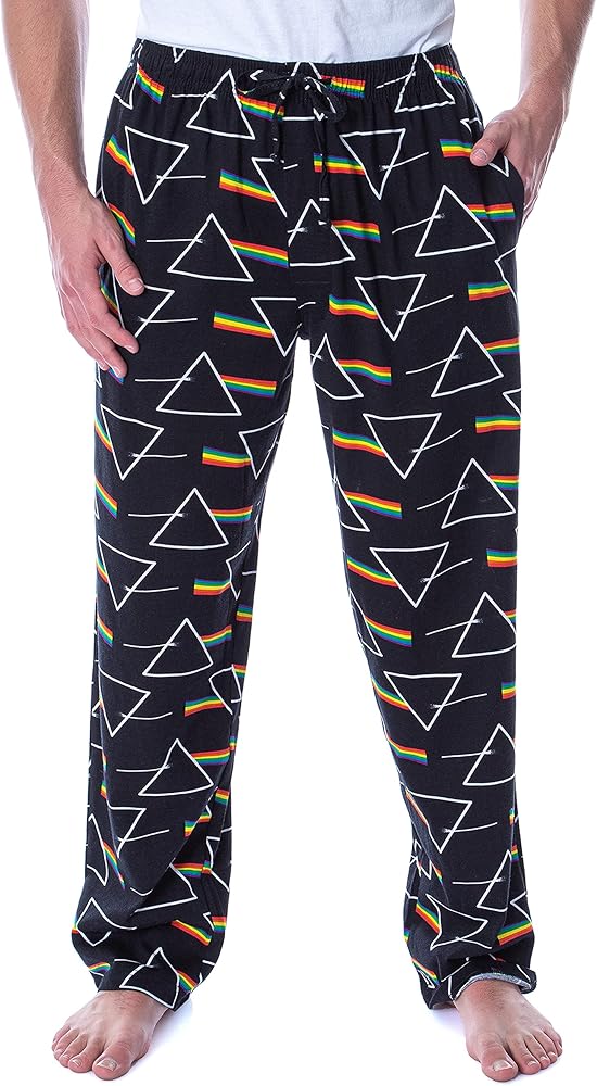 Pink Floyd Unisex-Adult DSOTM Prism Stack Pant Lounge Pants