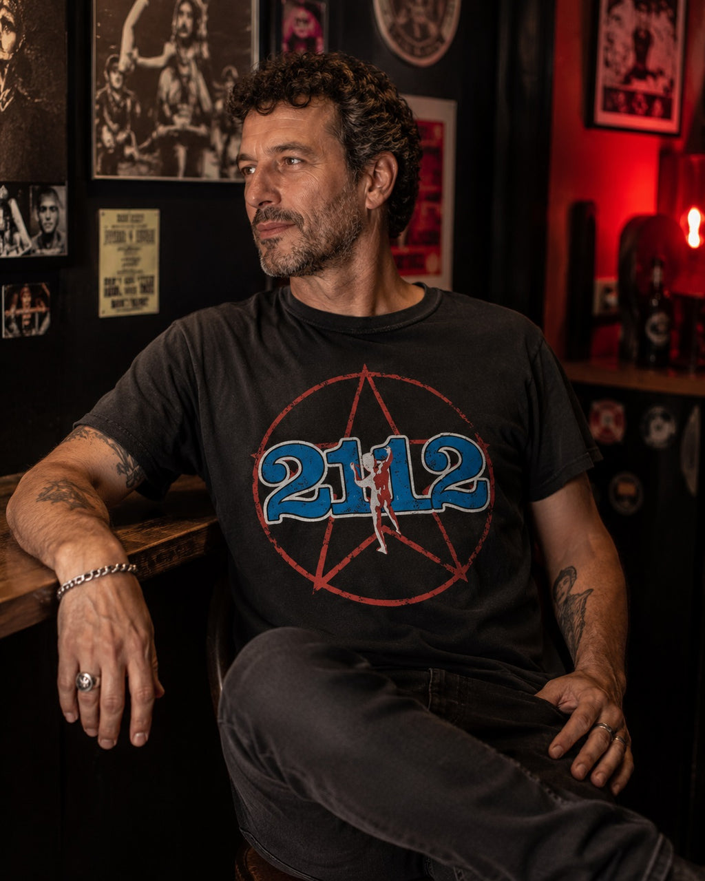 RUSH STARMAN 2112 MENS T-SHIRT