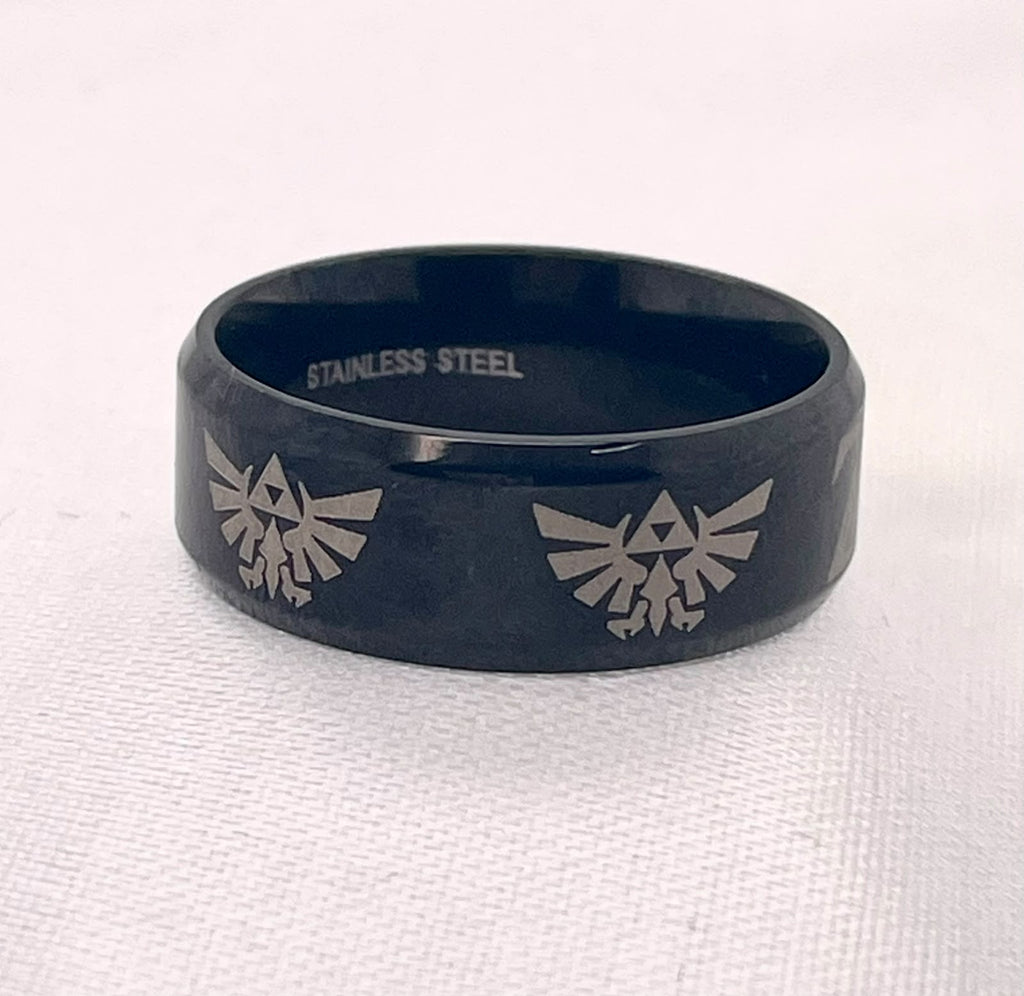 Zelda stainless steel ring
