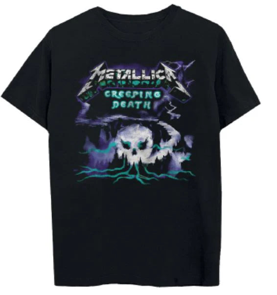 Metallica - Creeping Death Black Tee