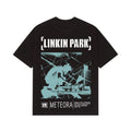 Linkin Park - Meteora Spray Paint on Black T-Shirt