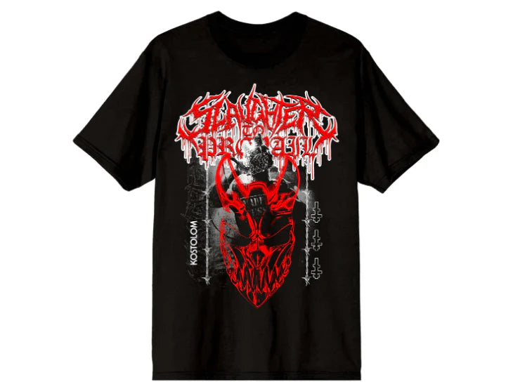 Slaughter to Prevail - Kostolom Mask black mns tee