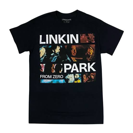 Linkin Park - From Zero FZR Photo Grid Black T-Shirt