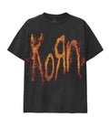 Korn - Flame logo mens tshirt