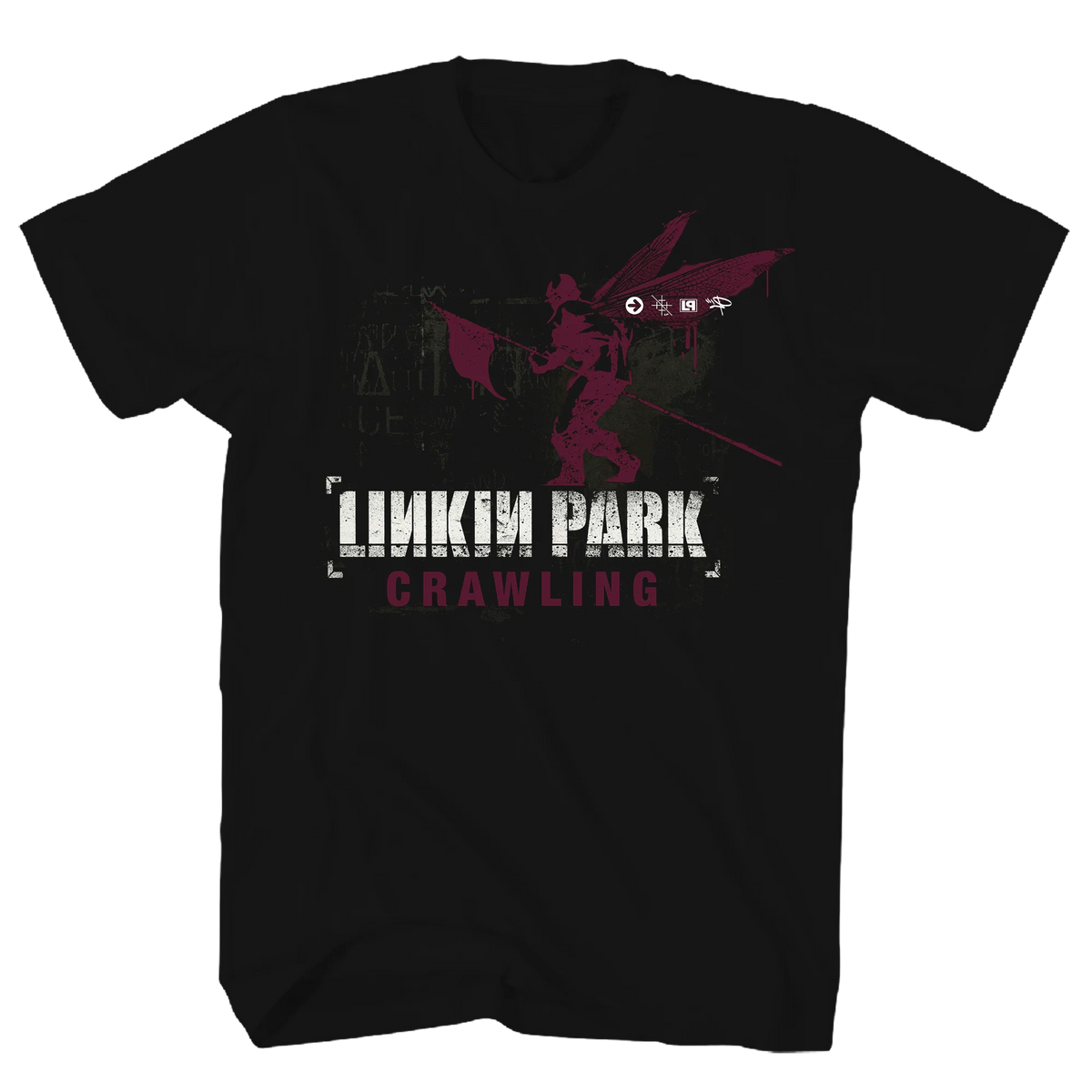 LINKIN PARK CRAWLING BLACK T-SHIRT