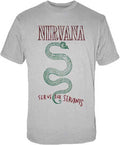 Nirvana - Serpent Silver mens tshirt