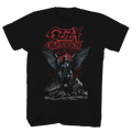 OZZY OSBORNE RAIN ANGEL WINGS BLACK T-SHIRT