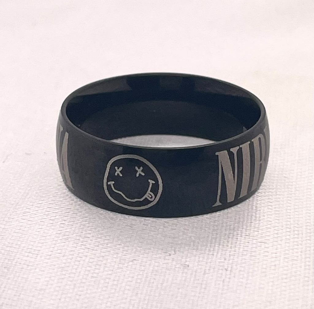 Nirvana stainless steel ring