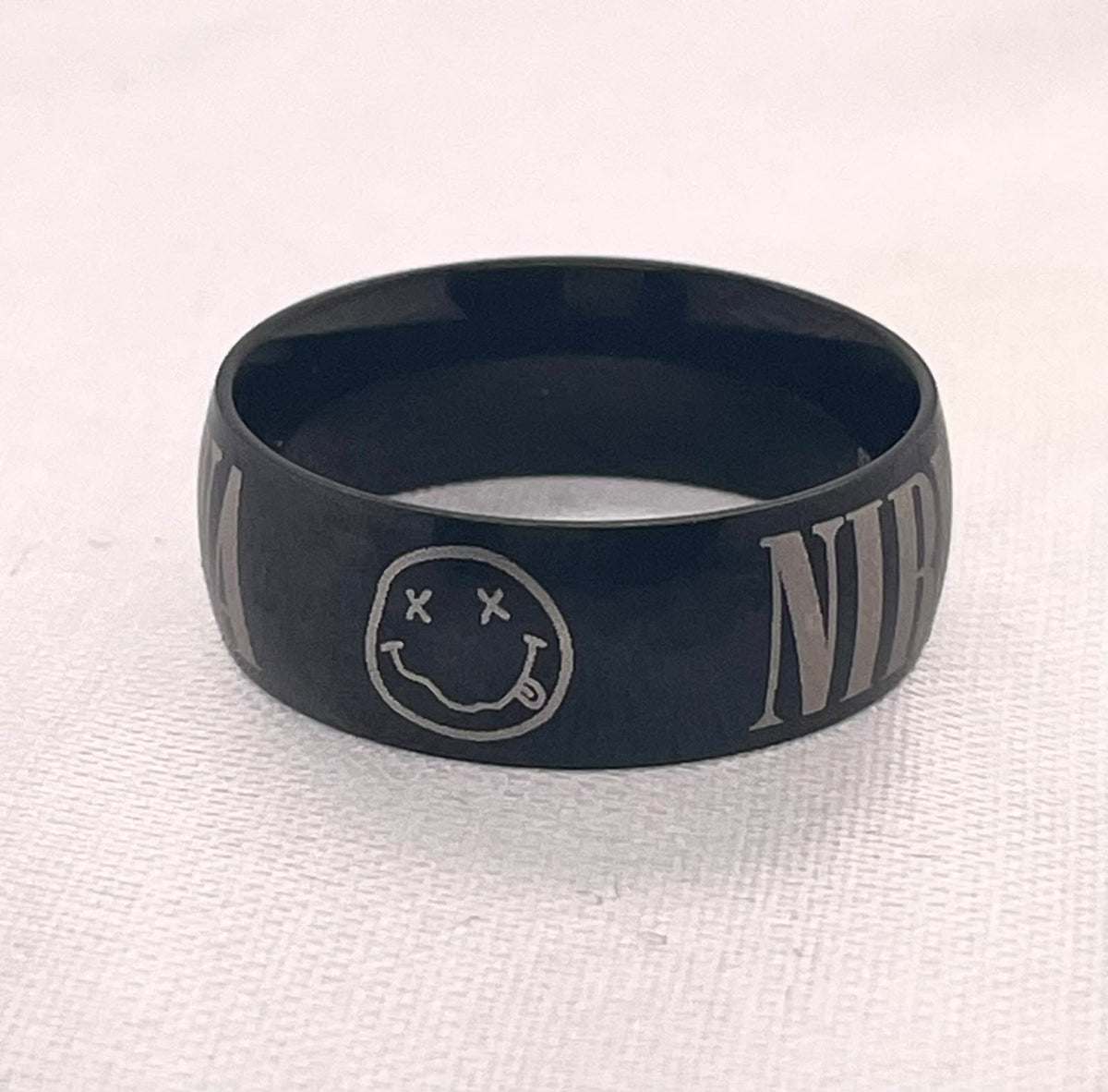 Nirvana stainless steel ring