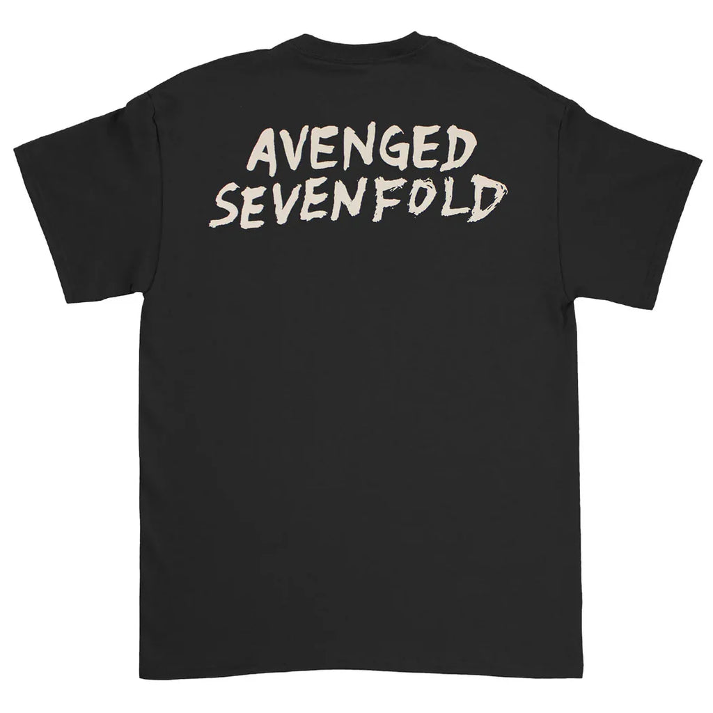 Avenged Sevenfold - Hell Bat Ch + Hell Bat Bk + Neck Label Neck Lbl - Tee