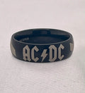 ACDC stainless steel ring