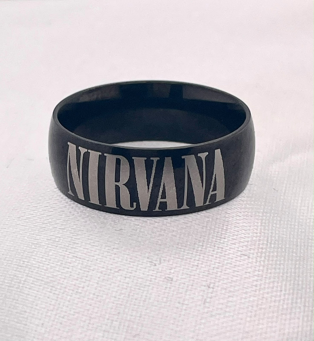 Nirvana stainless steel ring