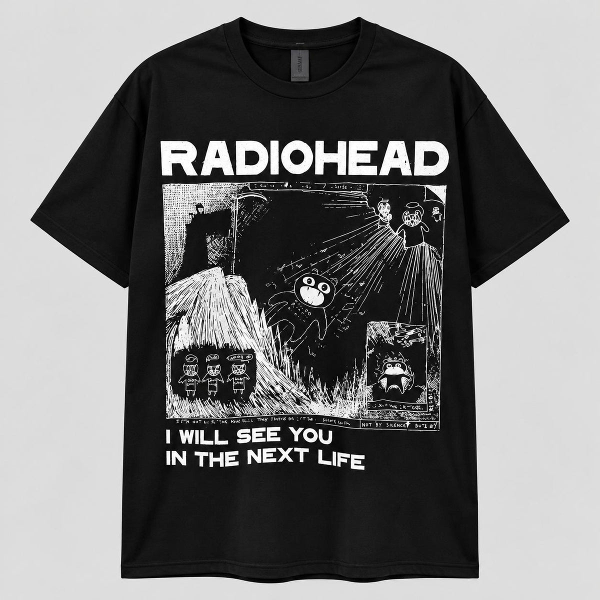 Radiohead t-shirt mens