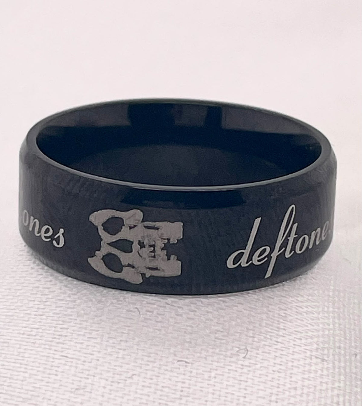 Deftones stainless steel ring