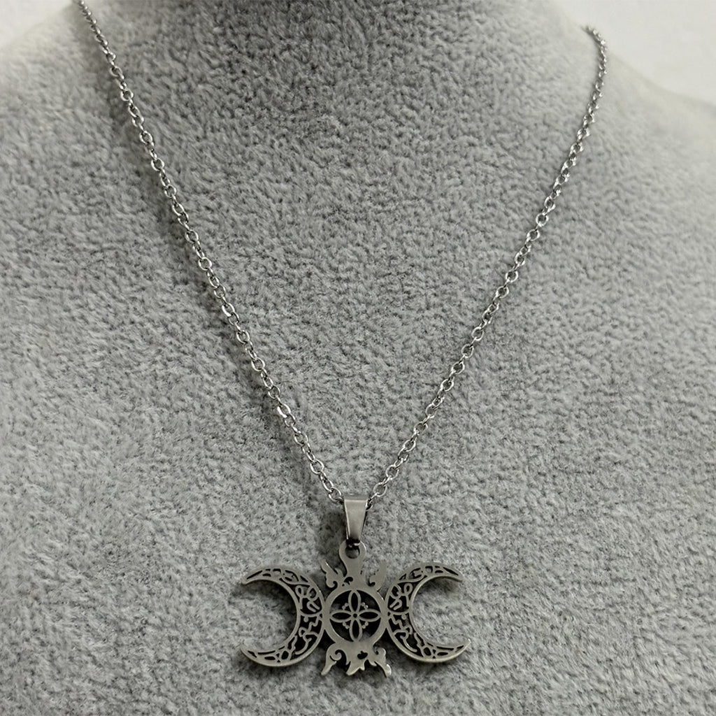 Collar triple luna