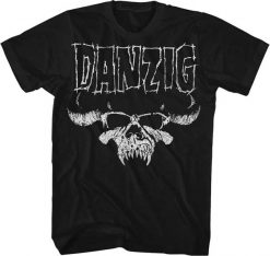 DANZIG SKULL LOGO MENS T-SHIRT