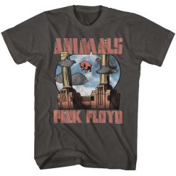 Pink Floyd ANIMALS SMOKE MENS TEE