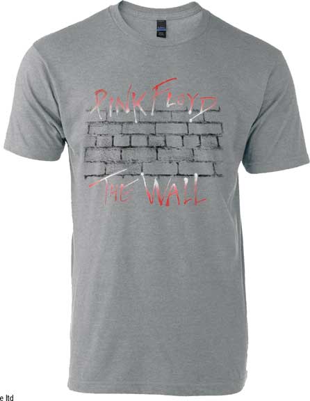 T-Shirt Uomo Pink Floyd The Wall & Logo | Ufficiale | Cotone Morbido