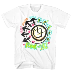 BLINK 182 WHITE CRAYON mns tee