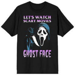 Ghost Face Let's Watch Scary Movies Unisex Tee