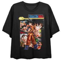 Dragon Ball Comic Crop girls Tee