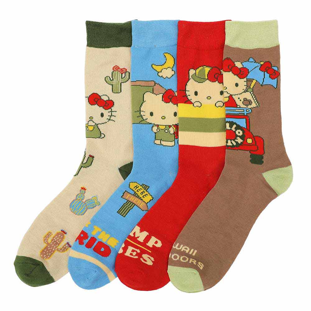 0045326_hello-kitty-camp-vibes-4-pair-crew-socks
