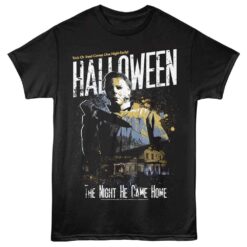 HALLOWEEN ONE NIGHT EARLY-BLACK ADULT S/S TSHIRT