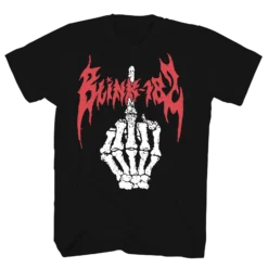 Blink182 finguer mns tee